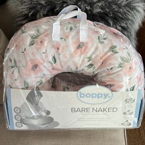Meredith Boppy® Bare Naked Nursing Pillow Cover and pillow with original package